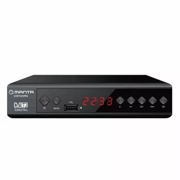 Digitaler TV-Receiver MANTA DVBT025PRO DVB-T2 Full HD-Unterstützung USB-Aufnahme