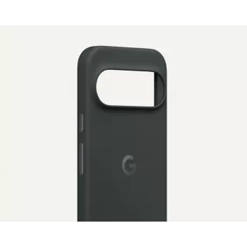 Handyhülle Google Pixelsnap für Pixel 10 / Pixel 10 Pro, 6,3 Zoll (16 cm), Silikon/Mikrofaser/PC, schwarz