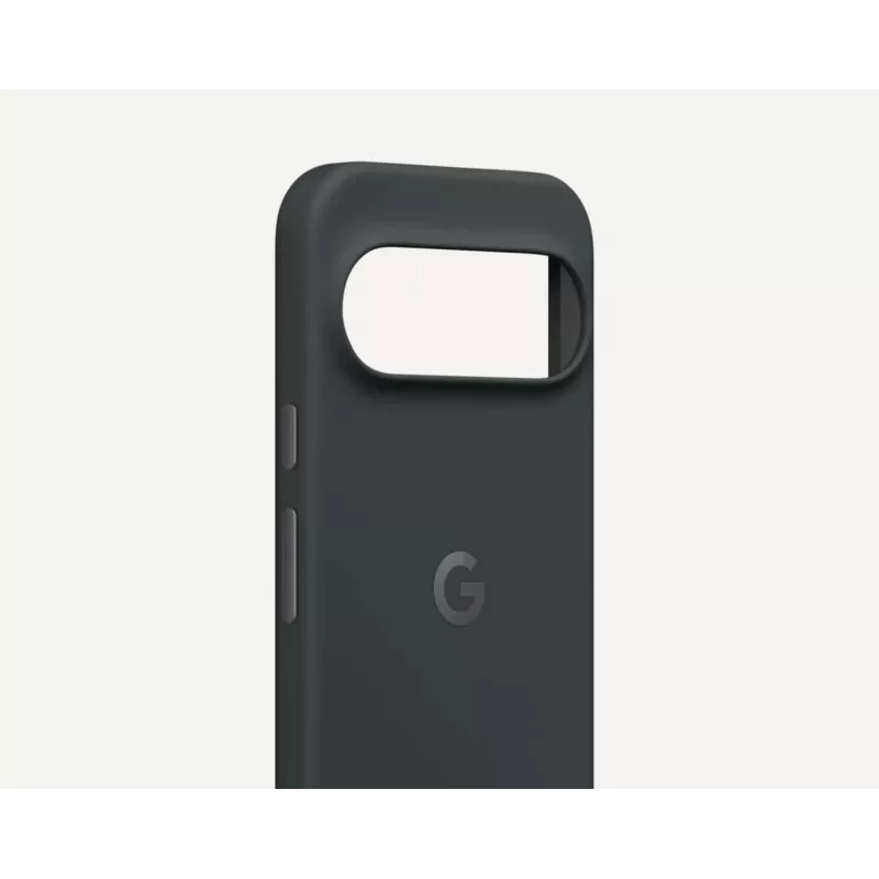Handyhülle Google Pixelsnap für Pixel 10 / Pixel 10 Pro, 6,3 Zoll (16 cm), Silikon/Mikrofaser/PC, schwarz