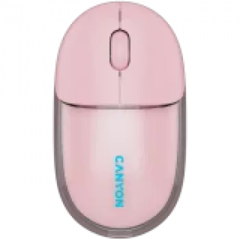 CANYON Maus OnClick 24 BT/ Wireless Transparent/Pink
