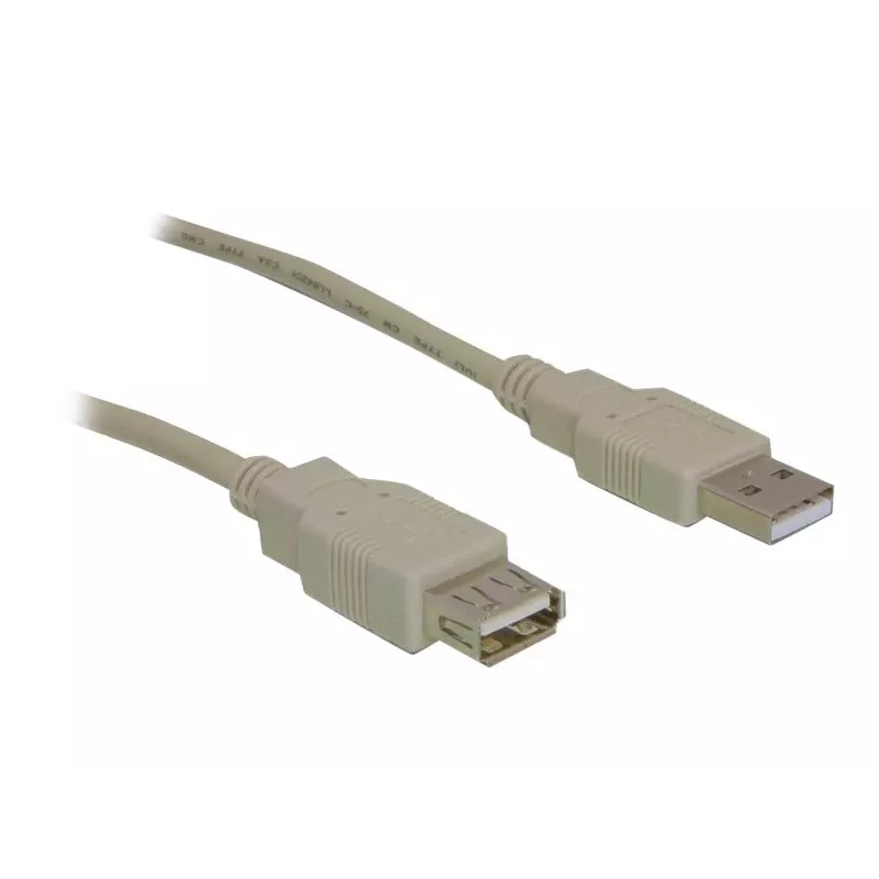 USB-Kabel DeLOCK 82239 USB 2.0 1,8 m Weiß