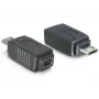 Adapter USB micro-B Stecker auf Mini-USB 5-polig DeLOCK 65063