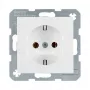 Steckdose Typ F berker 47431909 — 16 A, 250 V, weiß Kunststoff