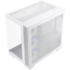 PC-Gehäuse Silentware View A-RGB White VIEWWHITE — Mid-Tower mit A-RGB-Beleuchtung, weiße Ausführung