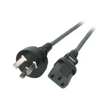EFB-Elektronik Stromkabel China - C13 180°, schwarz, 1,8 m, 3 x 0,75 mm² Hersteller: EFB Elektronik (EK492.1,8V2)