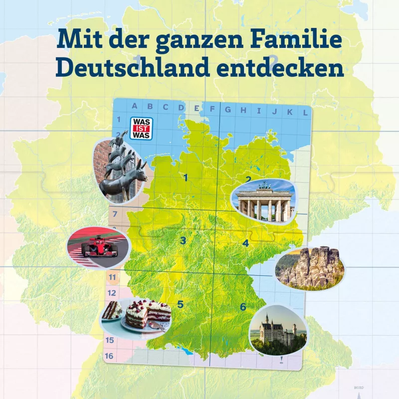 WAS IST WAS - Entdecke Germany, Brettspiel
