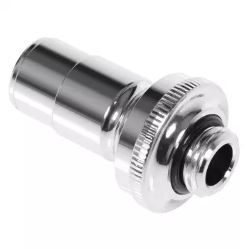 Alphacool Schnellverschluss-Anschlussstück ES BLH1A Push-in Stecker AG Chrom, Modell 13878