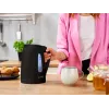 Elektrischer Wasserkocher LAFE 1,7 l 2200 W schwarz