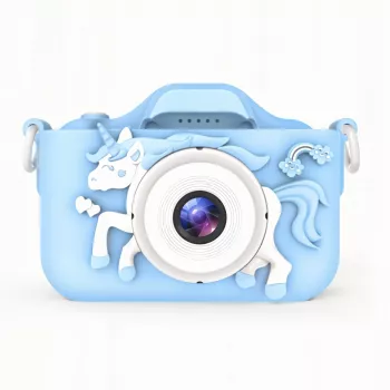 Extralink Kinderkamera H29 Single Blau, 1080P 30fps, 2.0 Display Digitalkamera