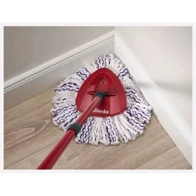 Vileda TURBO 3in1 Mikrofaser-Wischbezug für Spinnwischer, 1 Stück