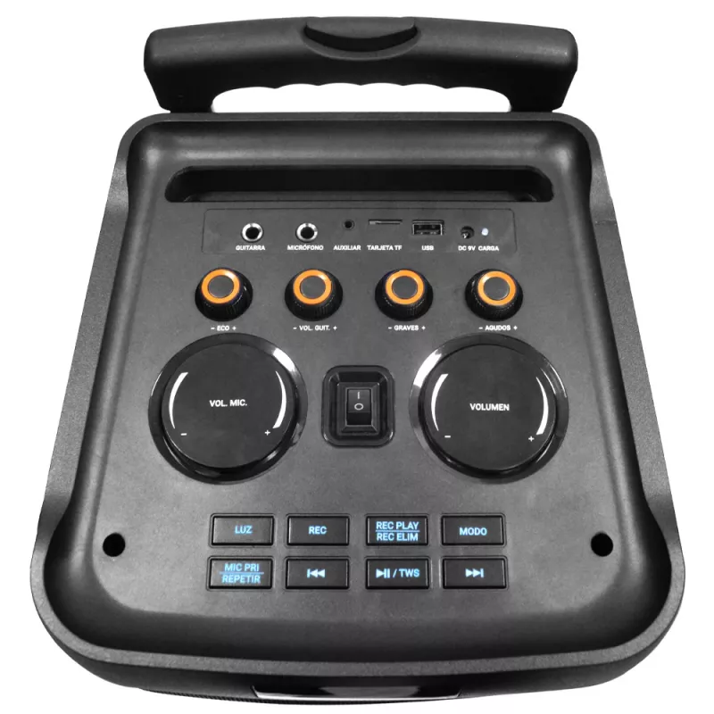 Tragbarer Lautsprecher Manta SPK5220, Schwarz