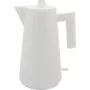 Alessi MDL06 W Plissé Wasserkocher Weiß, EU-Stecker (MDL06 W)