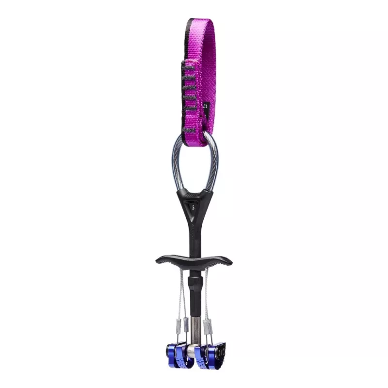 Camalot-Klettergerät Schwarz Diamond C4 Violett — Seil Ø 1,96–3,35 cm, Gewicht 93 g, 1 Stück