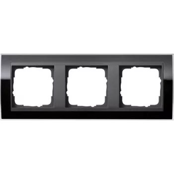 GIRA 0213738 Wandplatte/Schalterabdeckung Schwarz (0213738)