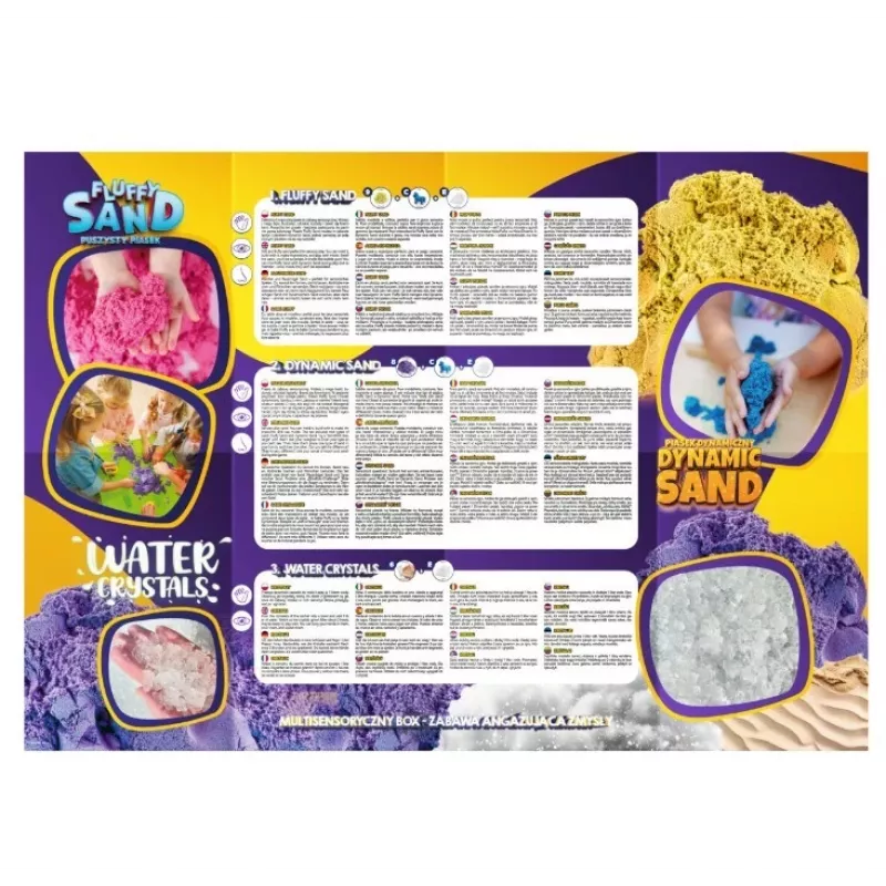 Sensorik-Set TUBAN TU3832 — verschiedene Texturen und Farben für die taktile Entwicklung