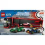 LEGO CITY 60445 F1 - Truck mit RB20 & AMR24 F1-Autos