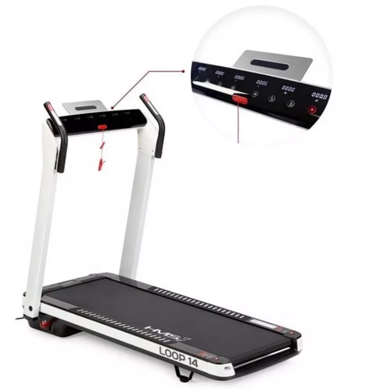 HMS LOOP14 Elektrisches Laufband 1-14 km/h