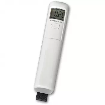 Maul MAULtrek Kofferwaage Wiegebereich (max.) 50 kg Ablesbarkeit 50 g Weiß (1615002)
