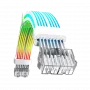 Gamemax | PSU-Verlängerungskabel | VGA/CPU 2x8PIN-B | Weiß