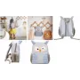 Eberhard Faber Mini Kids Owl Kindergarten Backpack - Lila/Beige