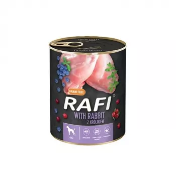 Dolina Noteci Rafi Hundefutter mit Kaninchen, Heidelbeere und Cranberry - 800g