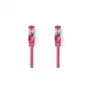 Nedis - Netzwerkkabel - RJ-45 (M) zu RJ-45 (M) - 15,0m - SFTP - CAT 6 - vergossen, rund - pink (CCGP85221PK150)