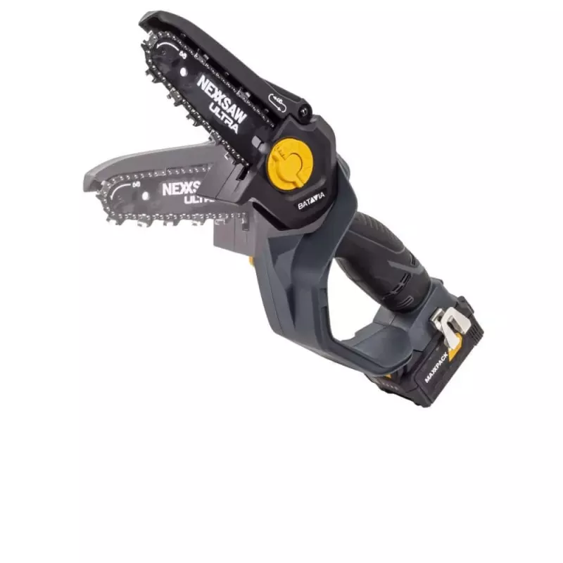 Batavia B.V. | 18V Nexxsaw Akku-Bürstenlose Einhand-Kettensäge V3 Ultra, ohne Akku und Ladegerät | 17,78 cm | Kettensäge
