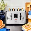 Gastroback Design Digital 4S 4 Scheiben 1900 W Edelstahl
