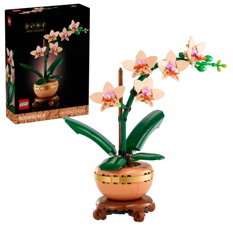 LEGO ICONS 10343 Die Botanical Collection - Mini-Orchidee