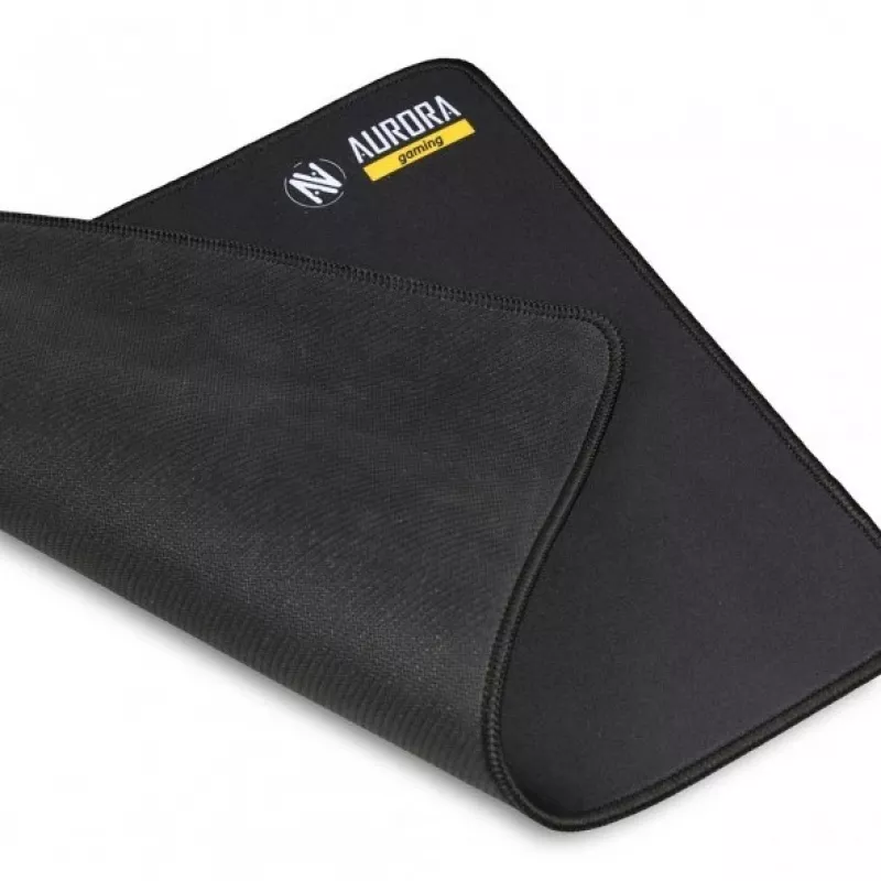 Mauspad IBOX Aurora MPG3 — Gaming-Mauspad, 350×260 mm, 3 mm, Leinwand/Gummi, schwarz