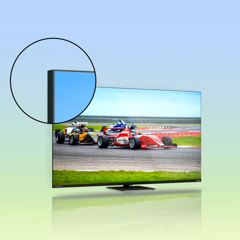 Thomson Q70 Series 55QG7C14 TV 139,7 cm (55) 4K Ultra HD Smart TV Wi-Fi Schwarz 350 cd/m²