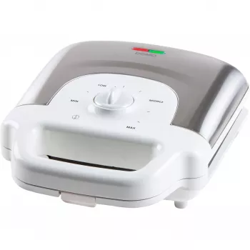 Waffeleisen Domo DO9222W 2 Waffeln 900 W Schwarz Weiß