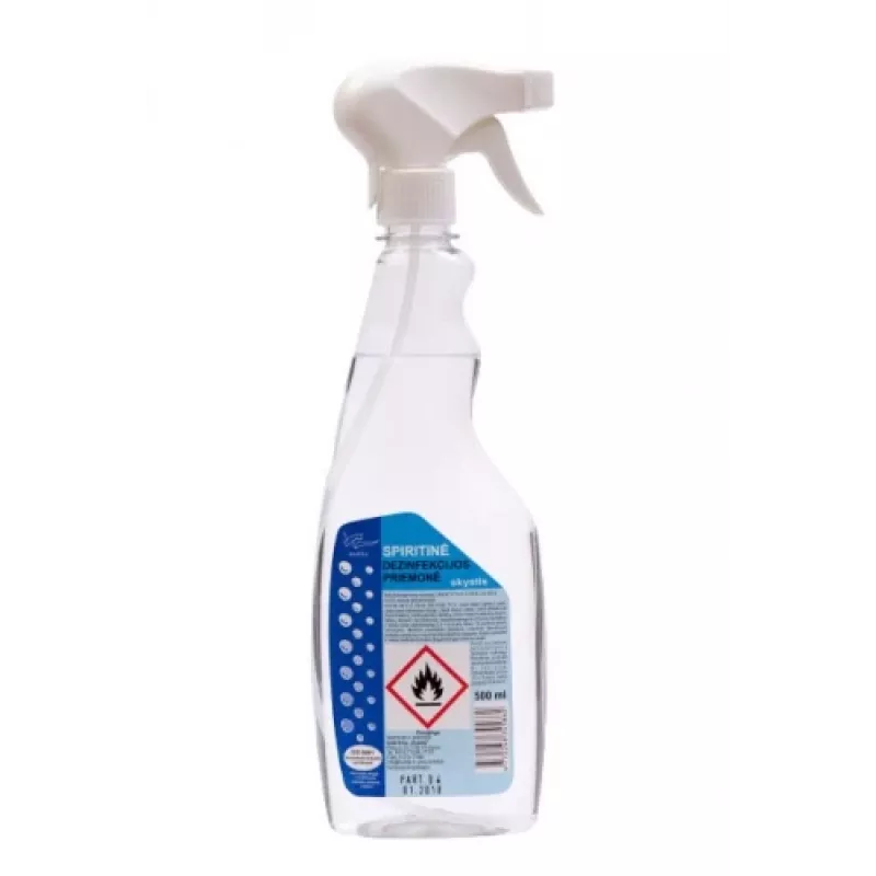Spirit-Desinfektionsmittel für Oberflächen, mit Sprühflasche, 500 ml