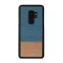 Smartphone-Hülle man and wood für Samsung Galaxy S9 Plus — Denim Schwarz