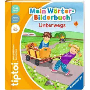 tiptoi Mein Wörter-Bilderbuch: Unterwegs, Lernbuch