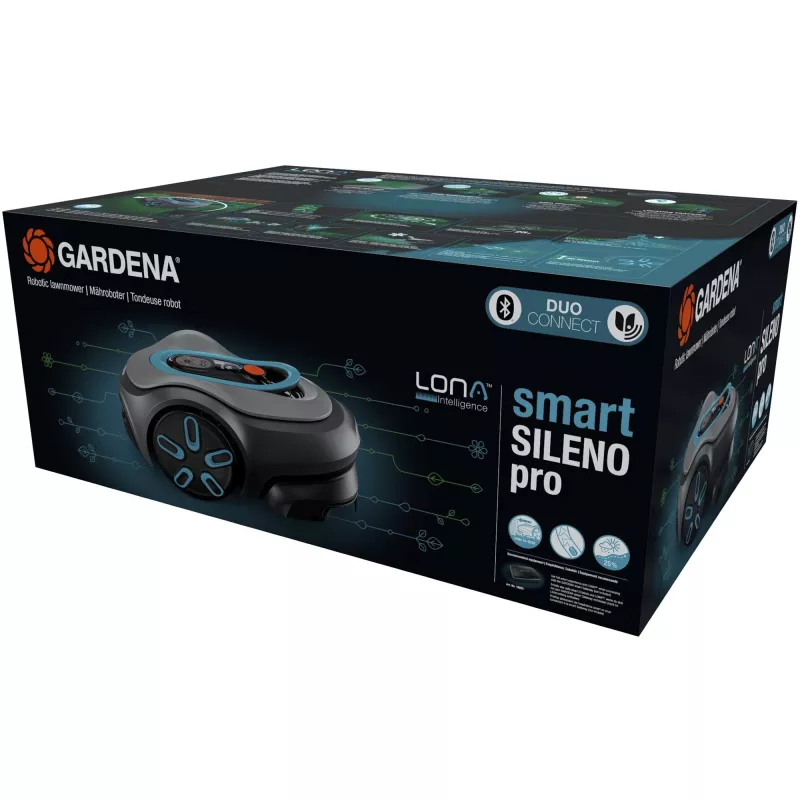 Mähroboter Gardena smart SILENO pro Batterie 600 m² 16 cm
