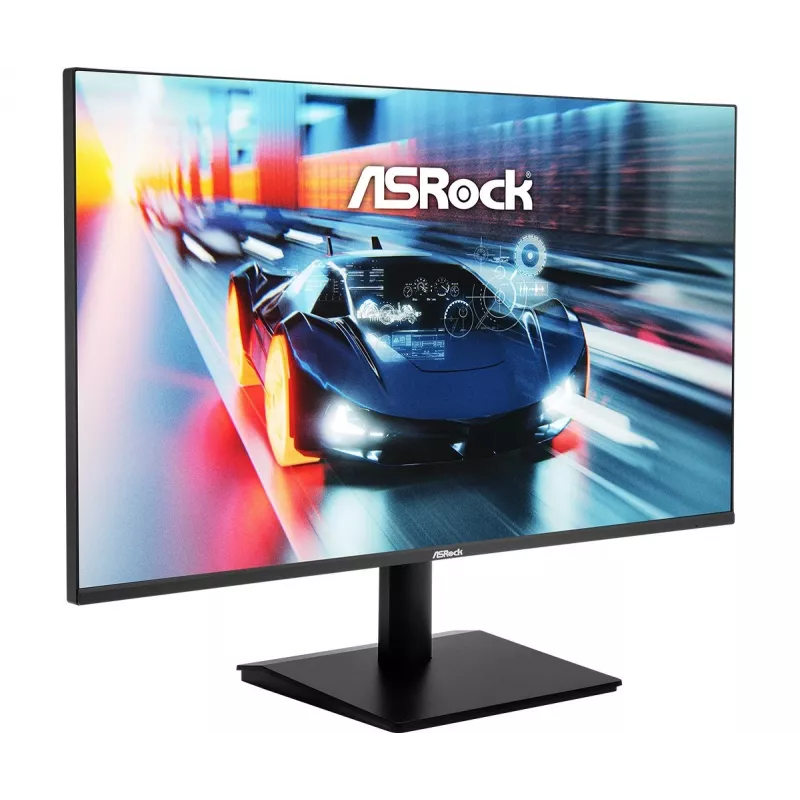 Monitor ASROCK CL25FFB 24,5 Zoll (62,2 cm) Full HD 1920x1080 IPS LED, 300 cd/m², 178° Blickwinkel, VESA, Schwarz