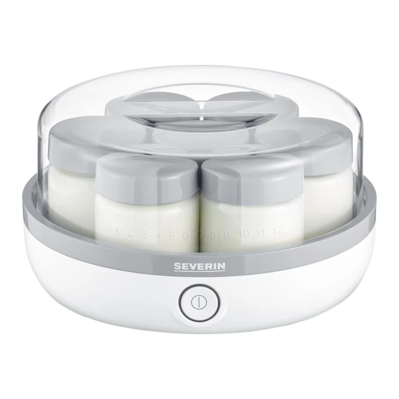 Severin Joghurtbereiter 7 Stück 150 ml weiß JG 3518 (JG 3518)