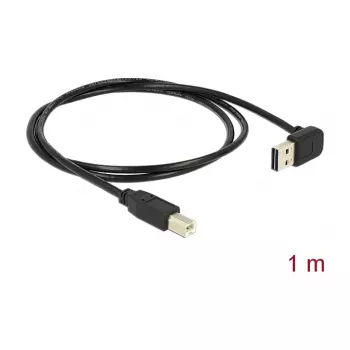 USB-Kabel DeLOCK 85558 USB 2.0 1 m USB A USB B Schwarz