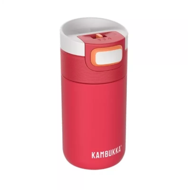 Thermobecher Kambukka ETNA 300 ml – Edelstahl vakuumisoliert, spritzwassergeschützt mit SnapClean-Deckel, 7,1 cm Durchmesser