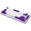 LORGAR KBP7075W, Kabellose 75% Mechanische Gaming-Tastatur Pro, Weiß, EN-Layout