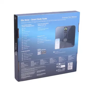 Renpho Waage Smart Body Analysis Elis Nova schwarz PEU-R-A031 PEURA031 (PEU-R-A031)