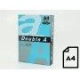 Farbiges Papier Double A, 80g, A4, 500 Blatt, Tiefblau
