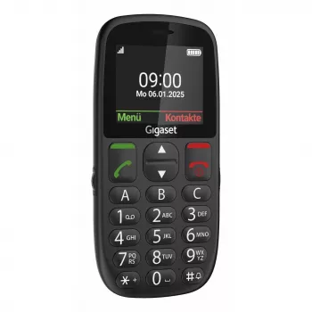 Siemens GL395 Schwarzes Mobiltelefon 5,6 cm / 2,20 Zoll - 0,30 Mpx Kamera (S30853-H1230-R101)