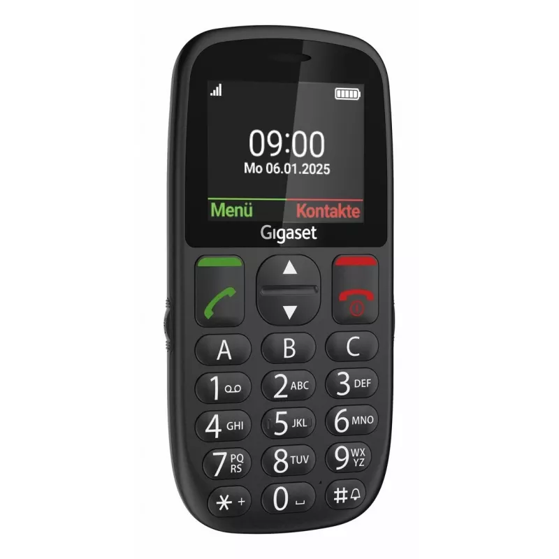 Siemens GL395 Schwarzes Mobiltelefon 5,6 cm / 2,20 Zoll - 0,30 Mpx Kamera (S30853-H1230-R101)