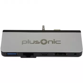 Docking-Adapter Plusonic PSUC0165 für Microsoft Surface Go 5-in-1 USB 3.0, HDMI, Type-C