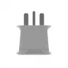 Netzadapter GEMBIRD A-AC-UKMINTF – UK-Typ-G-Stecker auf IEC-C13-Eingang, 15 A