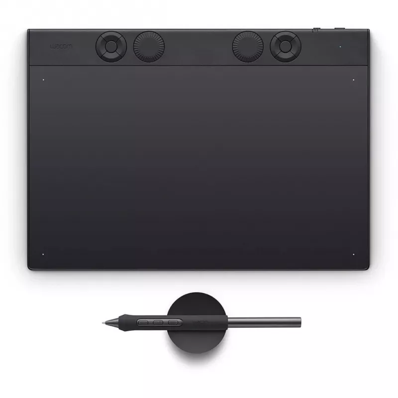 Wacom Intuos Pro Pen Tablet Medium Stifttablett, Bluetooth, USB, inkl. Wacom Pro Pen 3