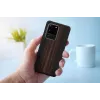 Handyhülle man and wood Galaxy S20 Ultra Ebenholz Schwarz — schützende Smartphone-Hülle
