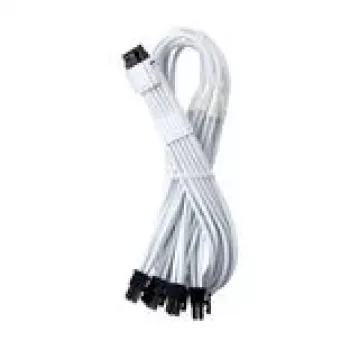 CableMod C-Series Pro ModMesh 16‑Pin auf 4×8‑Pin Sleeved-Kabel für Corsair Typ 3/4 Netzteile, 60 cm, Weiß